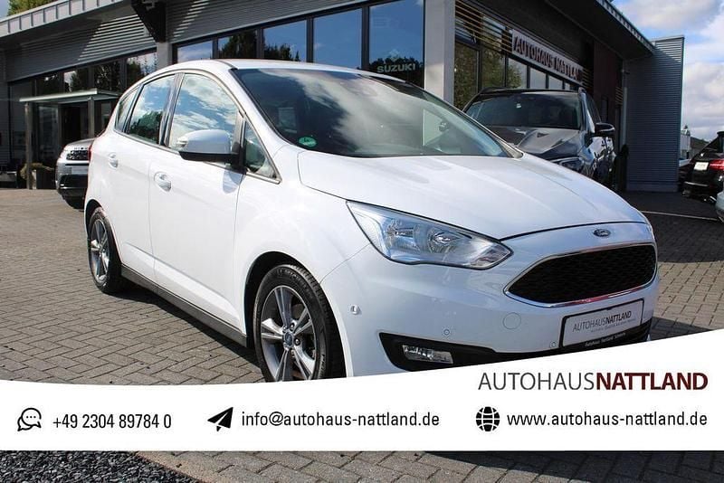 Weiß Gebraucht 2019 Ford C-MAX Cool & Connect Van / Kleinbus | 9.950 € (Superpreis) - Bild 1/4
