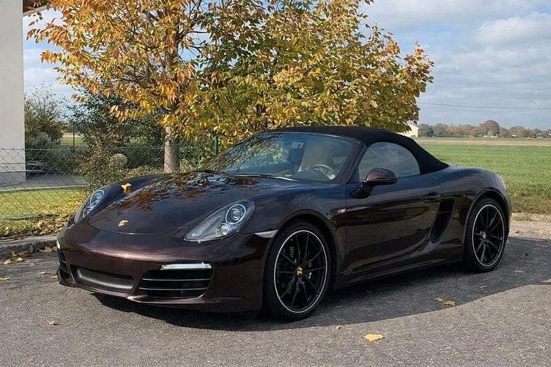 Gebraucht Porsche Boxster 265 PS (194 kW) 2014 Braun Cabrio