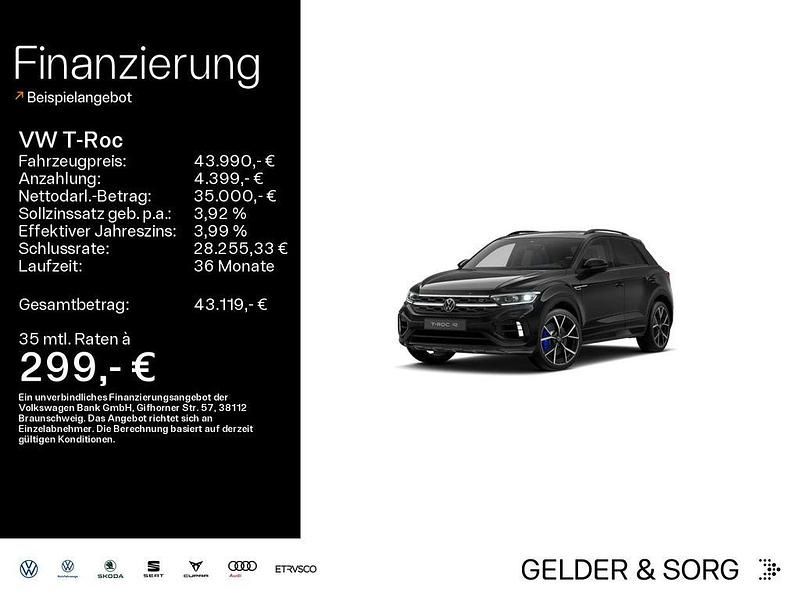 Gebraucht VW T-Roc R 300 PS (220 kW) 2024 Schwarz SUV