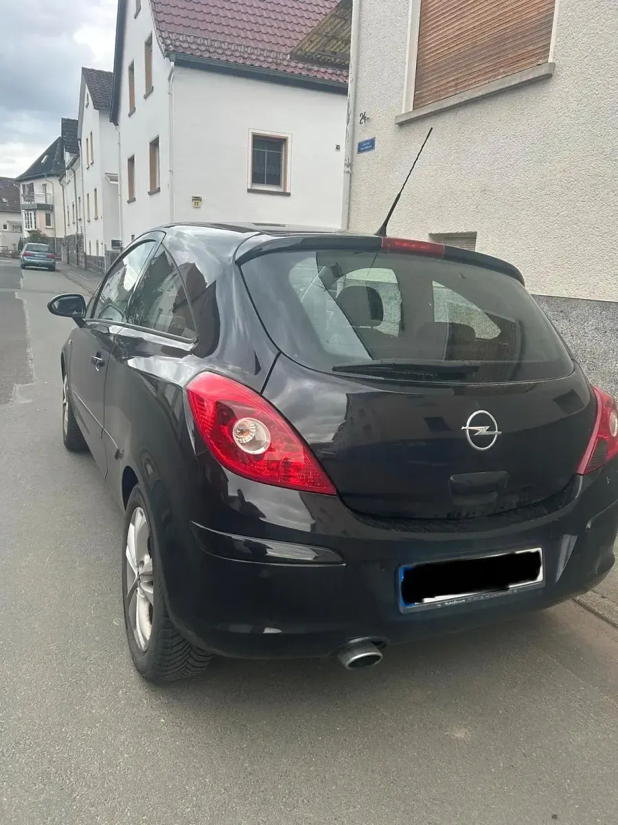 Gebraucht Opel Corsa 75 PS (55 kW) 2007 Schwarz Kleinwagen
