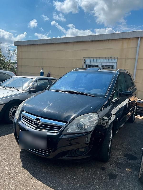 Gebraucht Opel Zafira 2008 Schwarz Van / Kleinbus