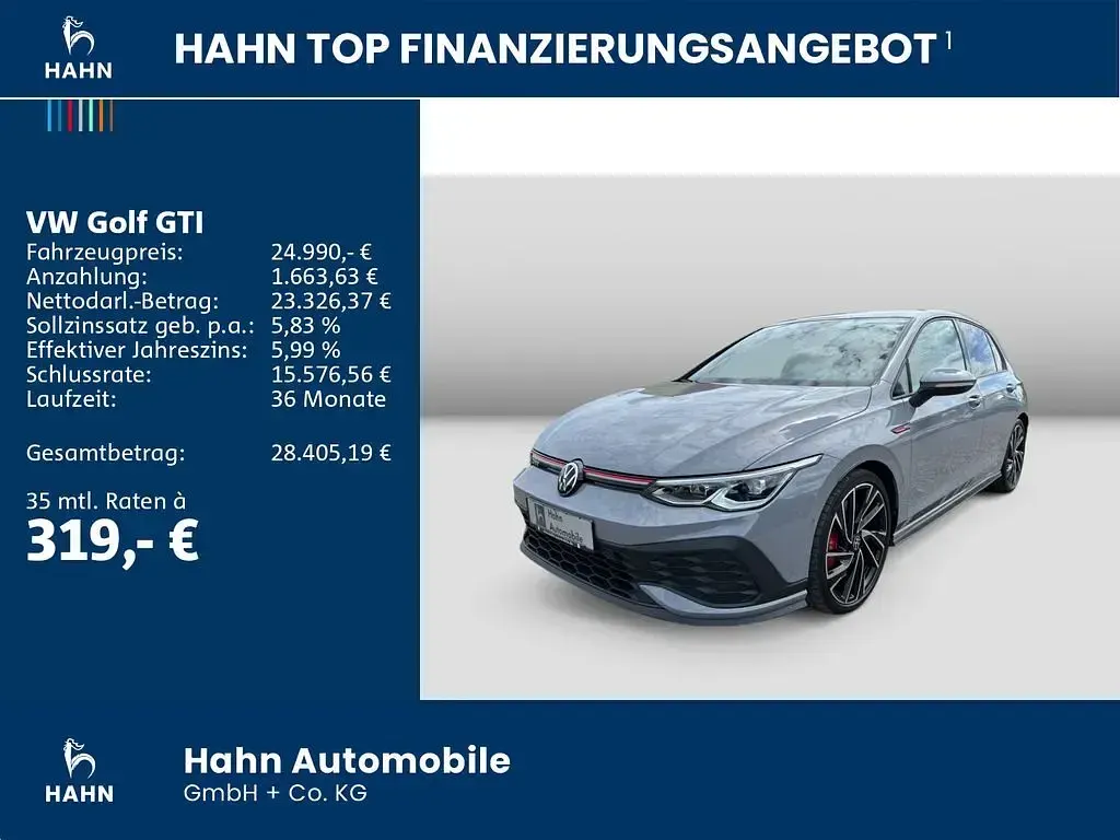 Gebraucht VW Golf VII GTI 300 PS (220 kW) 2021 Grau Kleinwagen