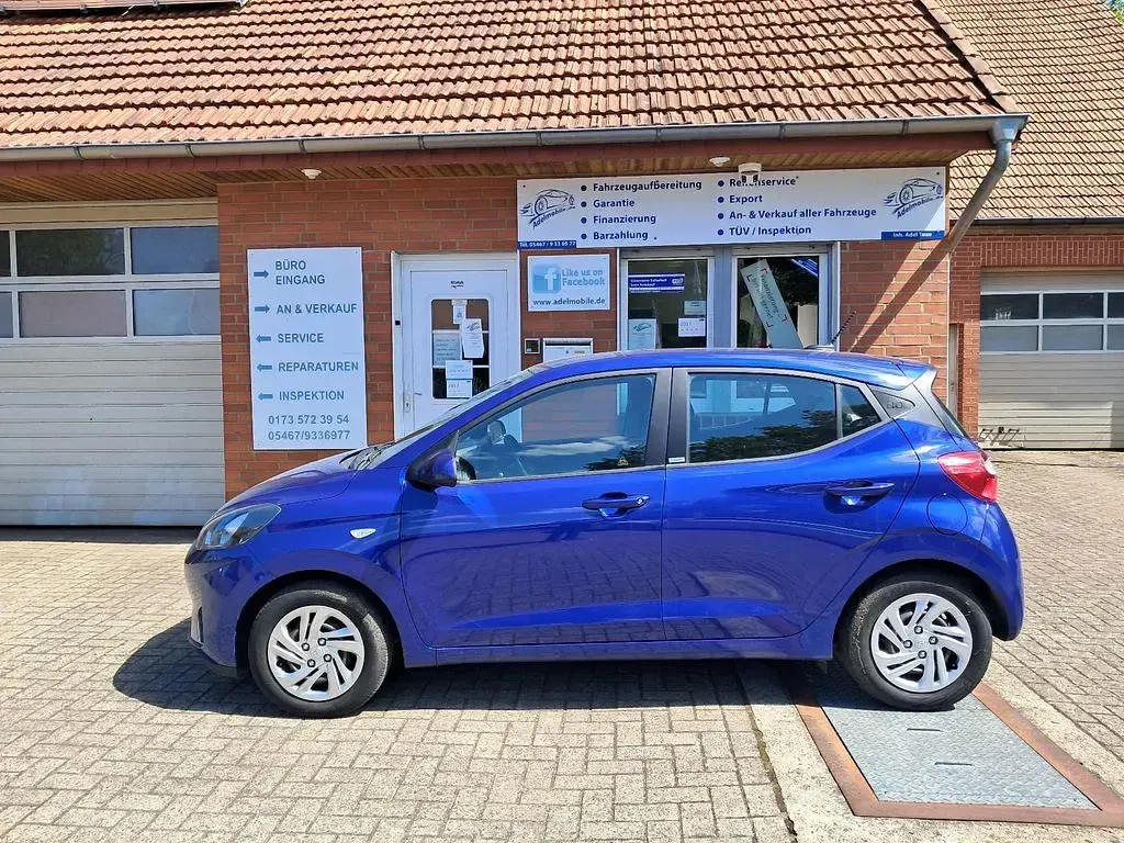 Gebraucht Hyundai i10 Select 67 PS (49 kW) 2021 Blau Kleinwagen