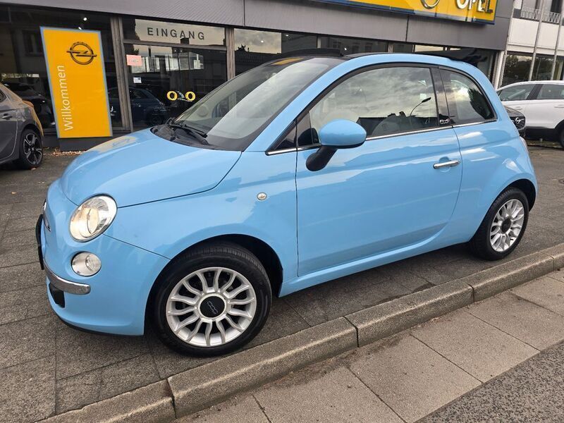 Blau Gebraucht 2013 Fiat 500C Cabrio | 6.900 € (Etwas zu teuer) - Bild 1/4