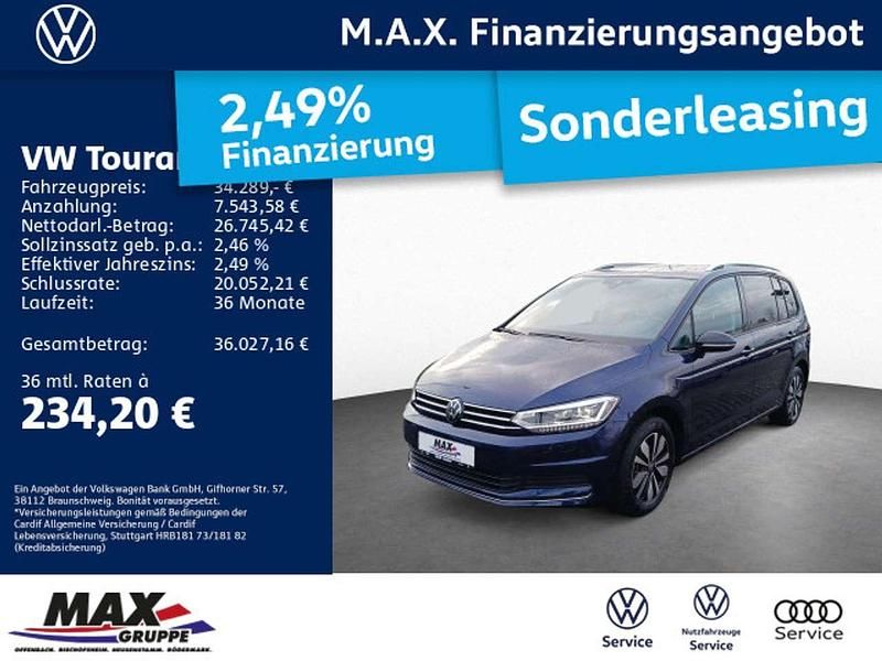 Blau Gebraucht 2025 VW Touran Goal Van / Kleinbus | 34.289 € (Fairer Preis) - Bild 1/3