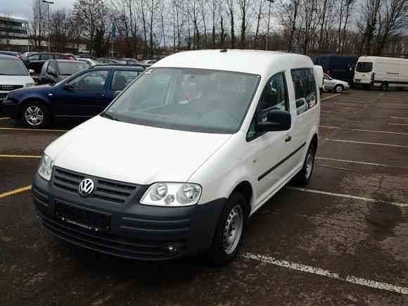 Gebraucht VW Caddy 69 PS (50 kW) 2006 Weiß Van / Kleinbus