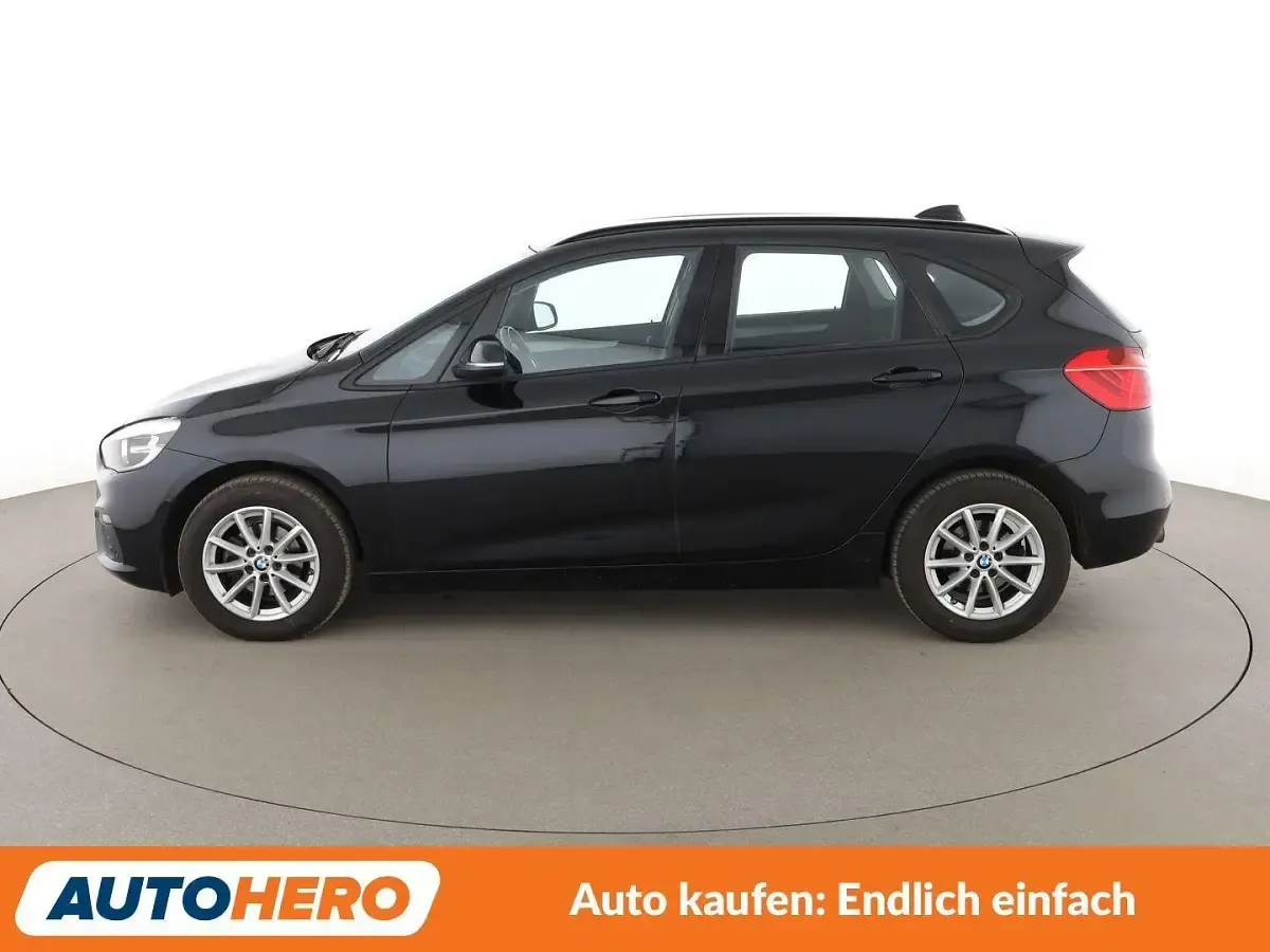 Gebraucht BMW 216 Active Tourer Advantage 102 PS (75 kW) 2016 Saphirschwarz Van / Kleinbus