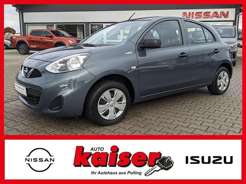 Grau Gebraucht 2017 Nissan Micra Visia Limousine | 6.990 € (Fairer Preis) - Bild 1/4