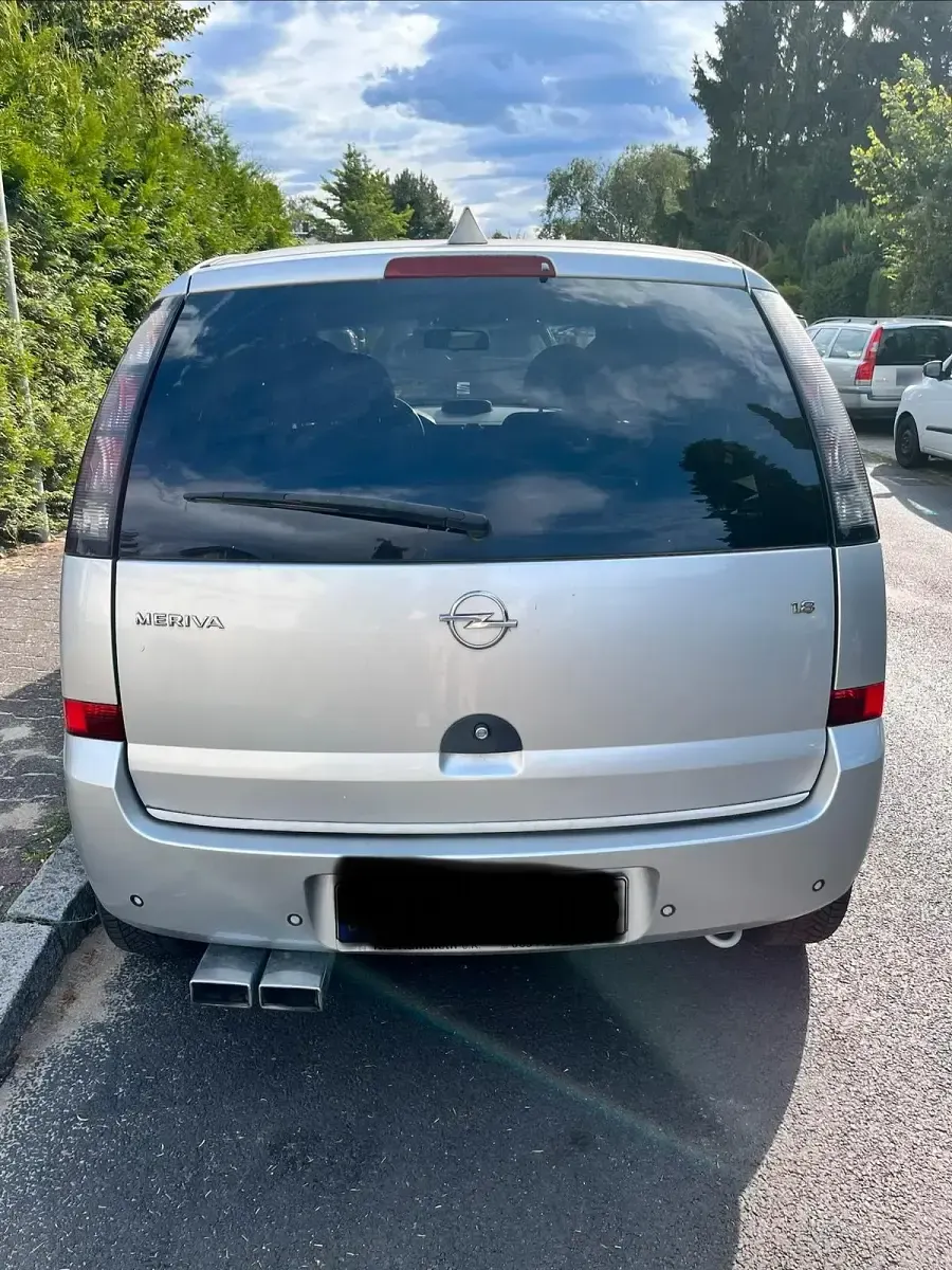 Gebraucht Opel Meriva 125 PS (91 kW) 2003 Silber Van / Kleinbus