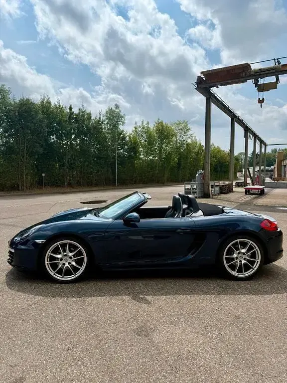 Gebraucht Porsche Boxster 265 PS (194 kW) 2014 Blau Cabrio