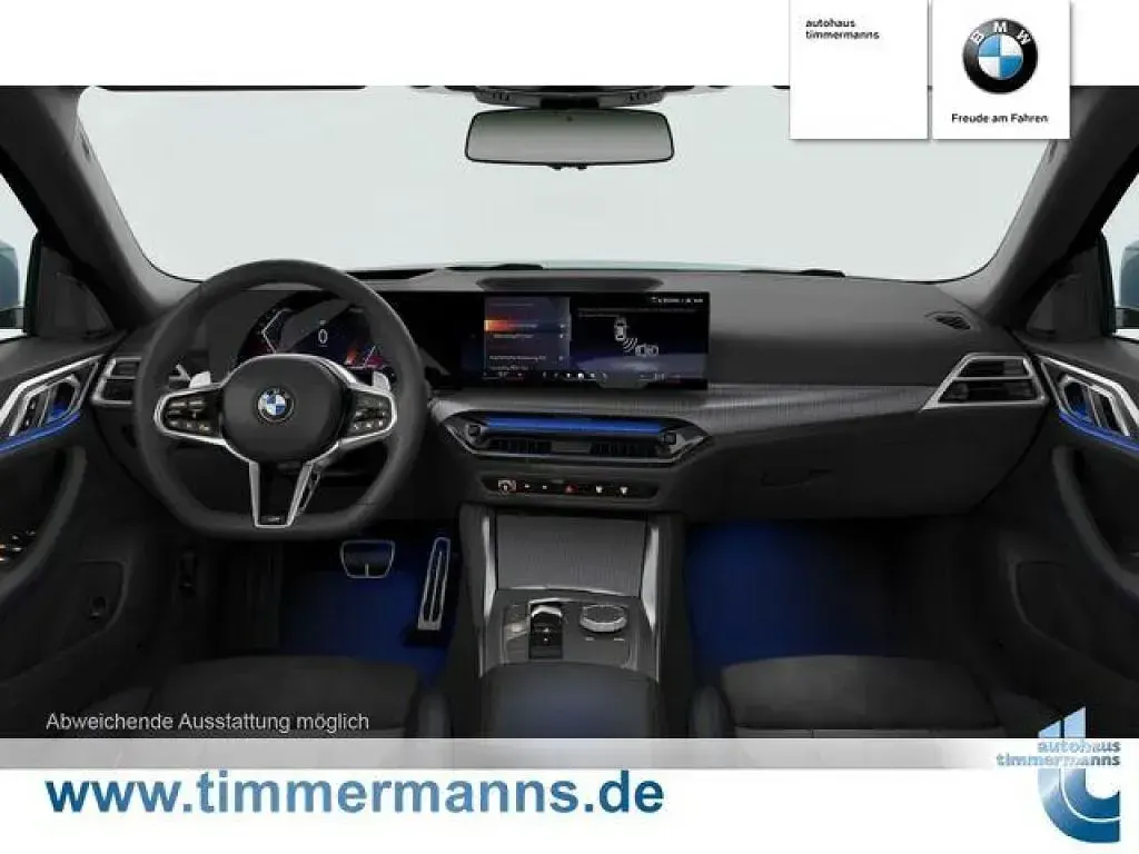 Gebraucht BMW 420 Coupé Sport Line 184 PS (135 kW) 2025  cape york green metallic (metallic) Coupé
