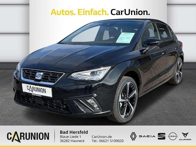 Gebraucht Seat Ibiza FR 110 PS (80 kW) 2024 Midnight schwarz Limousine