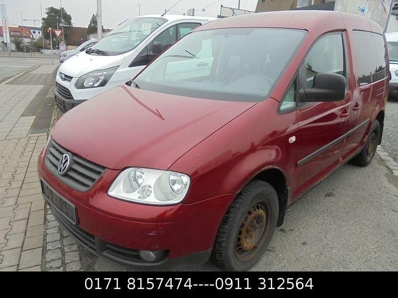 Gebraucht VW Caddy Family 80 PS (58 kW) 2007 Rot Van / Kleinbus