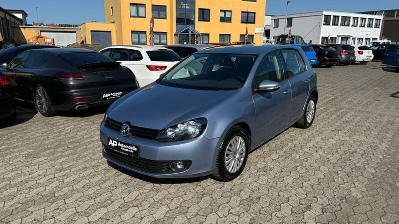 Shark blue metallic Gebraucht 2009 VW Golf VI Comfortline Limousine | 6.800 € (Fairer Preis) - Bild 1/4
