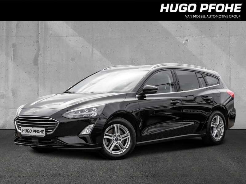 Obsidian schwarz metallic Gebraucht 2021 Ford Focus Cool & Connect Limousine | 21.950 € (Fairer Preis) - Bild 1/4