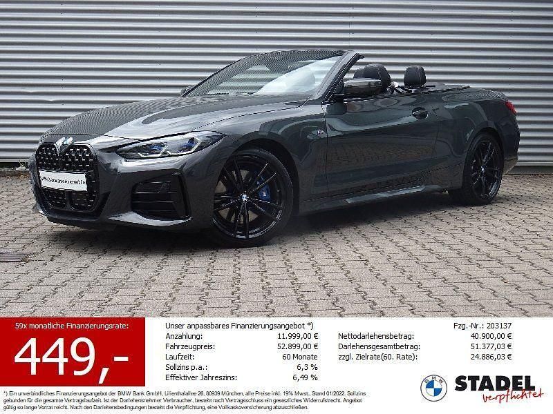 Grau Gebraucht 2022 BMW M440 Performance Limousine | 48.225 € (Superpreis) - Bild 1/4