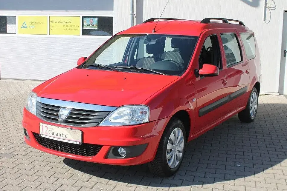 Gebraucht Dacia Logan 82 PS (60 kW) 2012 Rot Van / Kleinbus