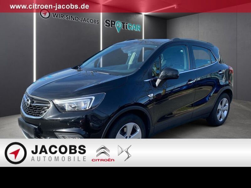 Onyx schwarz (metallic) Gebraucht 2019 Opel Mokka X SUV | 15.290 € (Fairer Preis) - Bild 1/4