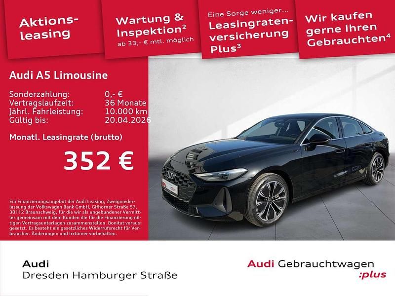Gebraucht Audi A5 Sport 204 PS (150 kW) 2024 Mythosschwarz metallic Limousine