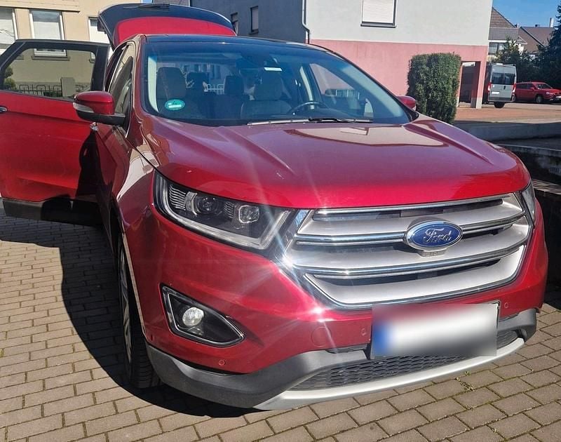 Gebraucht Ford Edge Titanium 215 PS (158 kW) 2016 Rot SUV
