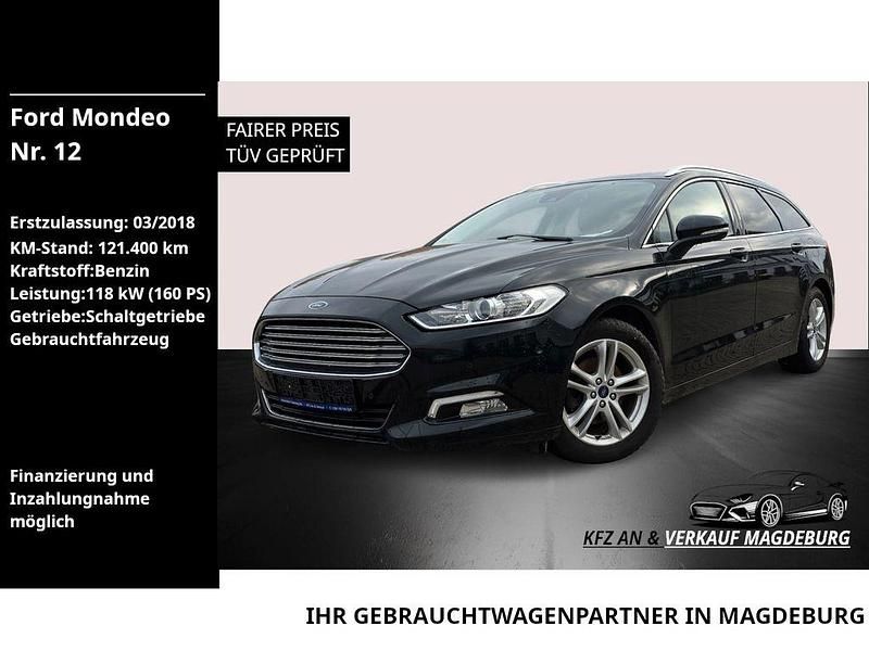 Schwarz Gebraucht 2018 Ford Mondeo Titanium Kombi | 11.990 € (Fairer Preis) - Bild 1/4