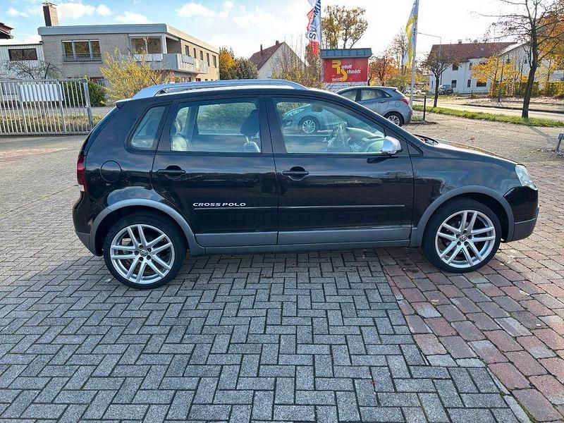 Gebraucht VW Polo Cross 80 PS (58 kW) 2008 Schwarz Kleinwagen