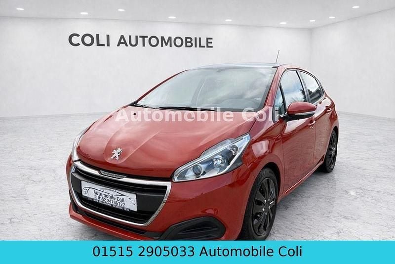 Gebraucht Peugeot 208 102 PS (75 kW) 2019 Orange Kleinwagen