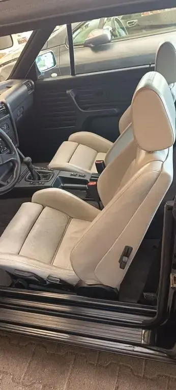 Gebraucht BMW 320 Cabriolet Sport Line 129 PS (94 kW) 1990 Schwarz Cabrio