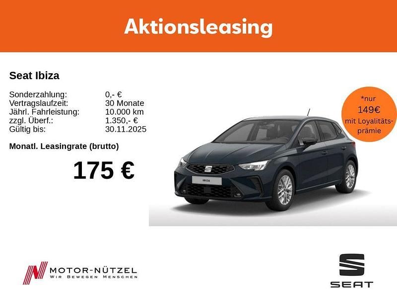Blau Neu 2025 Seat Ibiza Limousine | 20.550 € (Guter Preis) - Bild 1/2