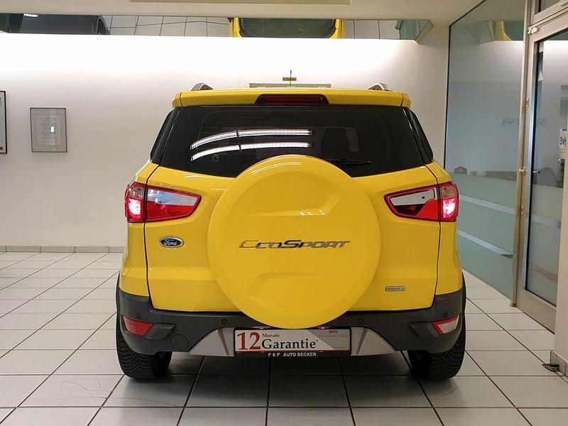 Gebraucht Ford Ecosport Titanium 125 PS (91 kW) 2014 Gelb SUV