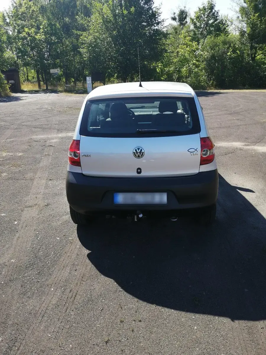 Gebraucht VW Fox 69 PS (50 kW) 2007 Silber Kleinwagen