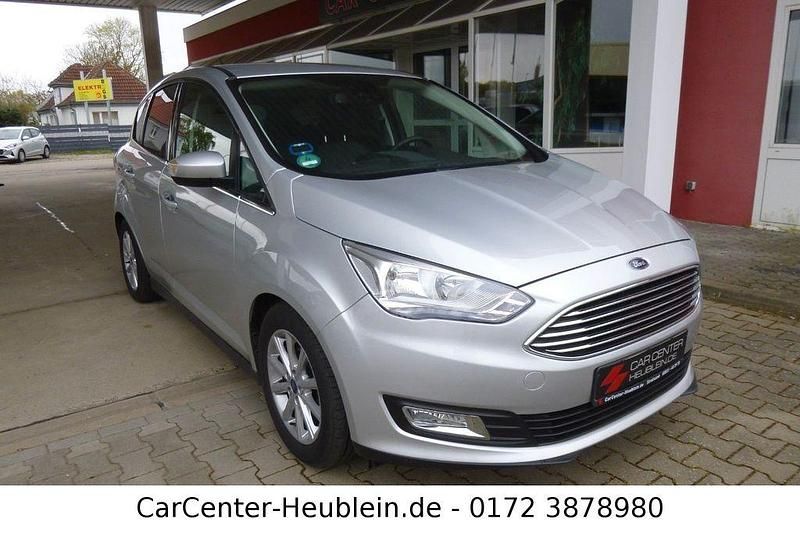 Silber Gebraucht 2018 Ford C-MAX Titanium Van / Kleinbus | 13.990 € (Fairer Preis) - Bild 1/3