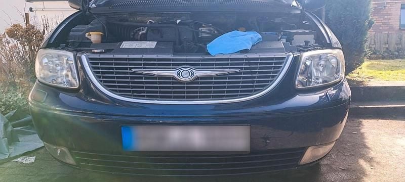 Gebraucht Chrysler Voyager 174 PS (127 kW) 2001 Blau Van / Kleinbus