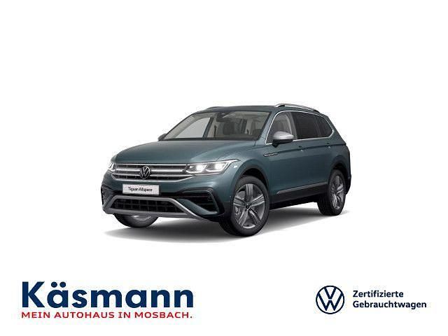 Petroleum blue metallic Gebraucht 2022 VW Tiguan Allspace Elegance SUV | 35.930 € (Fairer Preis) - Bild 1/4