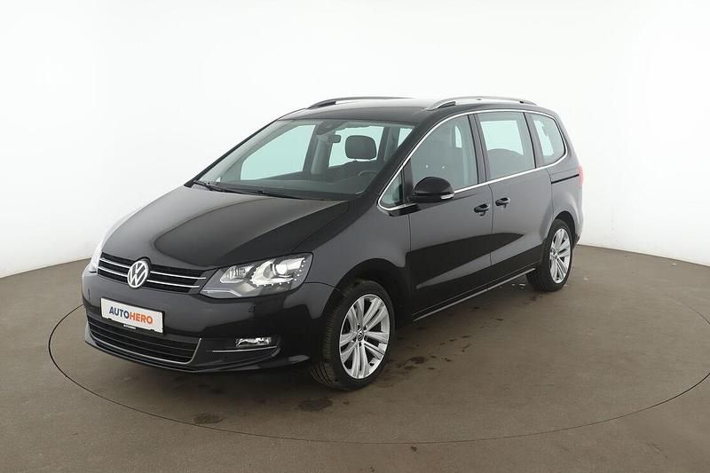 Gebraucht VW Sharan Highline 150 PS (110 kW) 2018 Schwarz Van / Kleinbus