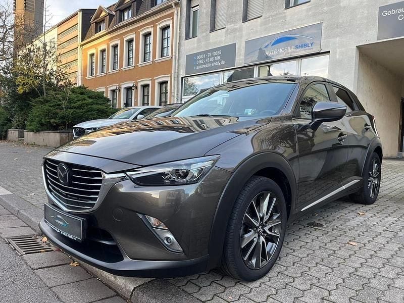 Grau Gebraucht 2017 Mazda CX-3 Sports-Line SUV | 11.950 € (Fairer Preis) - Bild 1/4