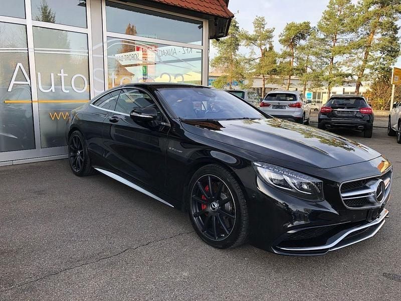 Schwarz Gebraucht 2015 Mercedes S63 AMG AMG Coupé | 53.990 € (Fairer Preis) - Bild 1/4