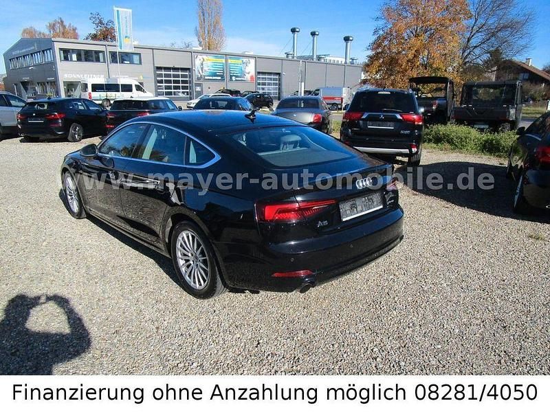 Gebraucht Audi A5 Sportback 170 PS (125 kW) 2018 Schwarz Kleinwagen
