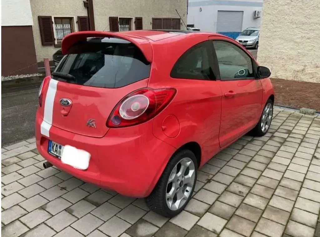 Gebraucht Ford Ka Titanium 69 PS (50 kW) 2010 Rot Kleinwagen