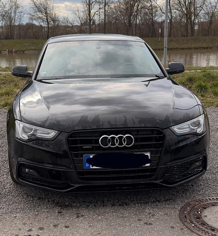 Gebraucht Audi A5 Sportback S-Line 190 PS (139 kW) 2016 Schwarz Kleinwagen