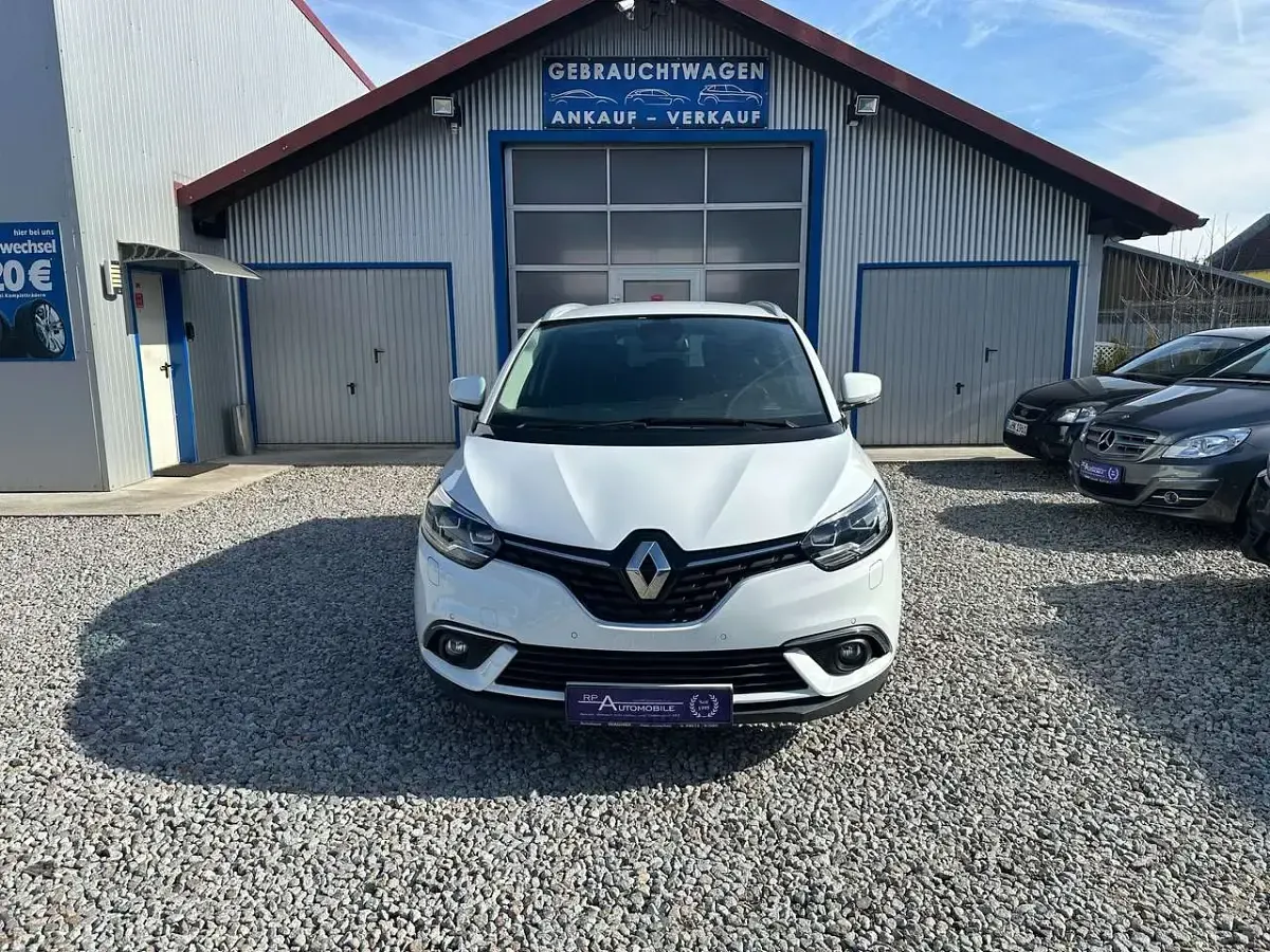 Gebraucht Renault Grand Scénic IV Bose Edition 160 PS (117 kW) 2018 Weiß Van / Kleinbus