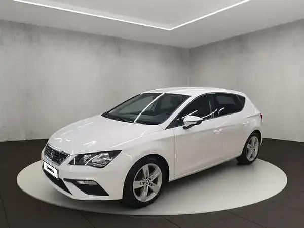 Gebraucht Seat Leon FR 125 PS (91 kW) 2017 "candy" weiss Limousine
