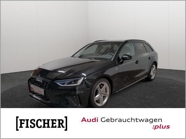 Schwarz Gebraucht 2021 Audi A4 S-Line Kombi | 27.987 € (Superpreis) - Bild 1/4