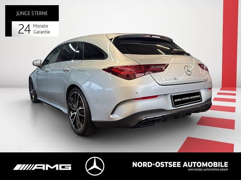 Gebraucht Mercedes CLA200 AMG 150 PS (110 kW) 2025 Metalliclack hightechsilber Kombi