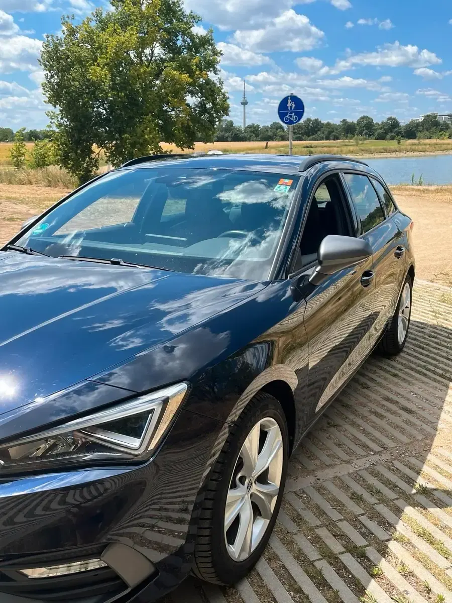 Gebraucht Seat Leon FR 150 PS (110 kW) 2022 Blau Kombi
