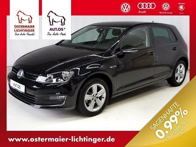 Schwarz metallic Gebraucht 2015 VW Golf VII Comfortline Limousine | 17.880 € (Teuer) - Bild 1/4
