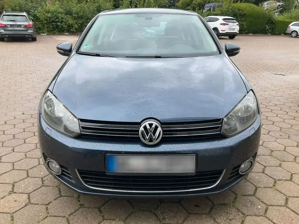 Gebraucht VW Golf VI Highline 122 PS (89 kW) 2009 Bluegraphit Kleinwagen