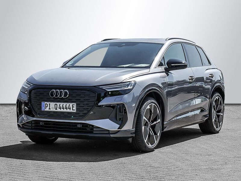 Taifungrau Gebraucht 2025 Audi Q4 e-tron S-Line SUV | 55.650 € - Bild 1/4