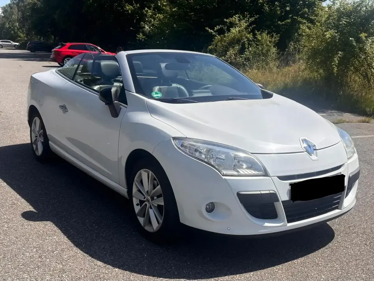 Gebraucht Renault Mégane Cabriolet 130 PS (95 kW) 2010 Weiß Cabrio