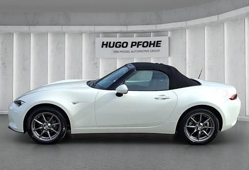 Gebraucht Mazda MX5 Prime-Line 132 PS (97 kW) 2020 Weiß Cabrio